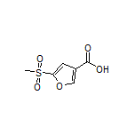 5-(Methylsulfonyl)furan-3-carboxylic Acid