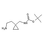 tert-butyl N-{[1-(2-aminoethyl)cyclopropyl]methyl}carbamate