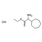 ethyl 2-amino-2-cycloheptylacetate hydrochloride