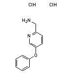 (5-phenoxypyridin-2-yl)methanamine dihydrochloride