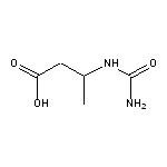 3-(carbamoylamino)butanoic acid