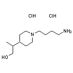 2-[1-(4-aminobutyl)piperidin-4-yl]propan-1-ol dihydrochloride