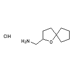 1-oxaspiro[4.4]nonan-2-ylmethanamine hydrochloride