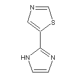 5-(1H-imidazol-2-yl)-1,3-thiazole