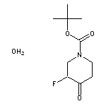 1-Boc-3-fluoro-4-piperidinone Hydrate