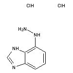 7-hydrazinyl-1H-1,3-benzodiazole dihydrochloride