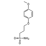 3-(4-methoxyphenoxy)propane-1-sulfonamide