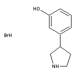 3-(pyrrolidin-3-yl)phenol hydrobromide