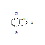 4-Bromo-7-chloroindolin-2-one