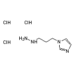 1-(3-hydrazinylpropyl)-1H-imidazole trihydrochloride