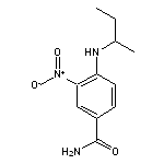 4-[(butan-2-yl)amino]-3-nitrobenzamide