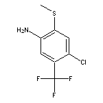 4-chloro-2-(methylsulfanyl)-5-(trifluoromethyl)aniline