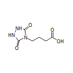 4-(3,5-Dioxo-1,2,4-triazolidin-4-yl)butanoic Acid