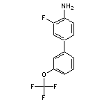 2-fluoro-4-[3-(trifluoromethoxy)phenyl]aniline