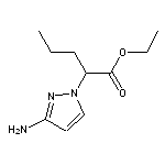 ethyl 2-(3-amino-1H-pyrazol-1-yl)pentanoate