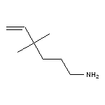 4,4-dimethylhex-5-en-1-amine