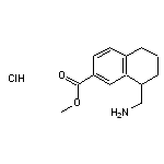 methyl 8-(aminomethyl)-5,6,7,8-tetrahydronaphthalene-2-carboxylate hydrochloride