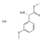 methyl (2S)-2-amino-2-(3-methoxyphenyl)acetate hydrochloride