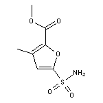 methyl 3-methyl-5-sulfamoylfuran-2-carboxylate