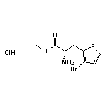 methyl (2S)-2-amino-3-(3-bromothiophen-2-yl)propanoate hydrochloride