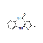 2-Methyl-5,10-dihydro-4H-benzo[b]thieno[2,3-e][1,4]diazepin-4-one