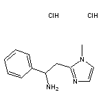 2-(1-methyl-1H-imidazol-2-yl)-1-phenylethan-1-amine dihydrochloride