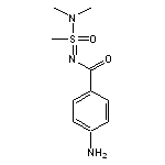 4-amino-N-[(dimethylamino)(methyl)oxo-$l^{6}-sulfanylidene]benzamide