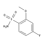 4-fluoro-2-methoxybenzene-1-sulfonamide