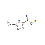 Potassium 5-Cyclopropyl-1,3,4-oxadiazole-2-carboxylate