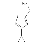 (4-cyclopropylthiophen-2-yl)methanamine