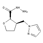 rac-(2R,3R)-3-[(1H-pyrazol-1-yl)methyl]oxolane-2-carbohydrazide