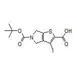 5-Boc-3-iodo-5,6-dihydro-4H-thieno[2,3-c]pyrrole-2-carboxylic Acid