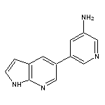 5-{1H-pyrrolo[2,3-b]pyridin-5-yl}pyridin-3-amine