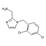 {1-[(2,4-dichlorophenyl)methyl]-1H-imidazol-2-yl}methanamine