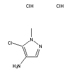 5-chloro-1-methyl-1H-pyrazol-4-amine dihydrochloride