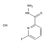 6-fluoropyridine-2-carbohydrazide hydrochloride