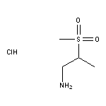 2-methanesulfonylpropan-1-amine hydrochloride