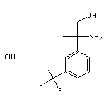 2-amino-2-[3-(trifluoromethyl)phenyl]propan-1-ol hydrochloride