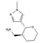 rac-[(2R,3S)-2-(1-methyl-1H-pyrazol-4-yl)oxan-3-yl]methanamine