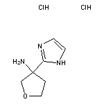 3-(1H-imidazol-2-yl)oxolan-3-amine dihydrochloride