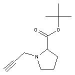 tert-butyl 1-(prop-2-yn-1-yl)pyrrolidine-2-carboxylate