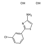 2-(3-chlorophenyl)-1,3-thiazol-4-amine dihydrochloride