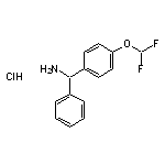 [4-(difluoromethoxy)phenyl](phenyl)methanamine hydrochloride