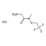 2-amino-N-methyl-N-(2,2,2-trifluoroethoxy)acetamide hydrochloride