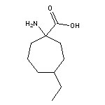 1-amino-4-ethylcycloheptane-1-carboxylic acid