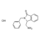 3-(aminomethyl)-2-benzyl-2,3-dihydro-1H-isoindol-1-one hydrochloride