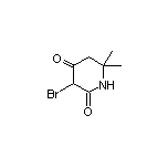 3-Bromo-6,6-dimethylpiperidine-2,4-dione