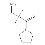 3-amino-2,2-dimethyl-1-(pyrrolidin-1-yl)propan-1-one