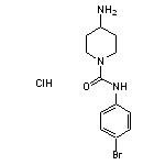 4-amino-N-(4-bromophenyl)piperidine-1-carboxamide hydrochloride