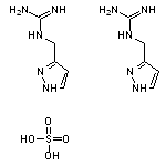 bis(1-(1H-pyrazol-3-ylmethyl)guanidine), sulfuric acid